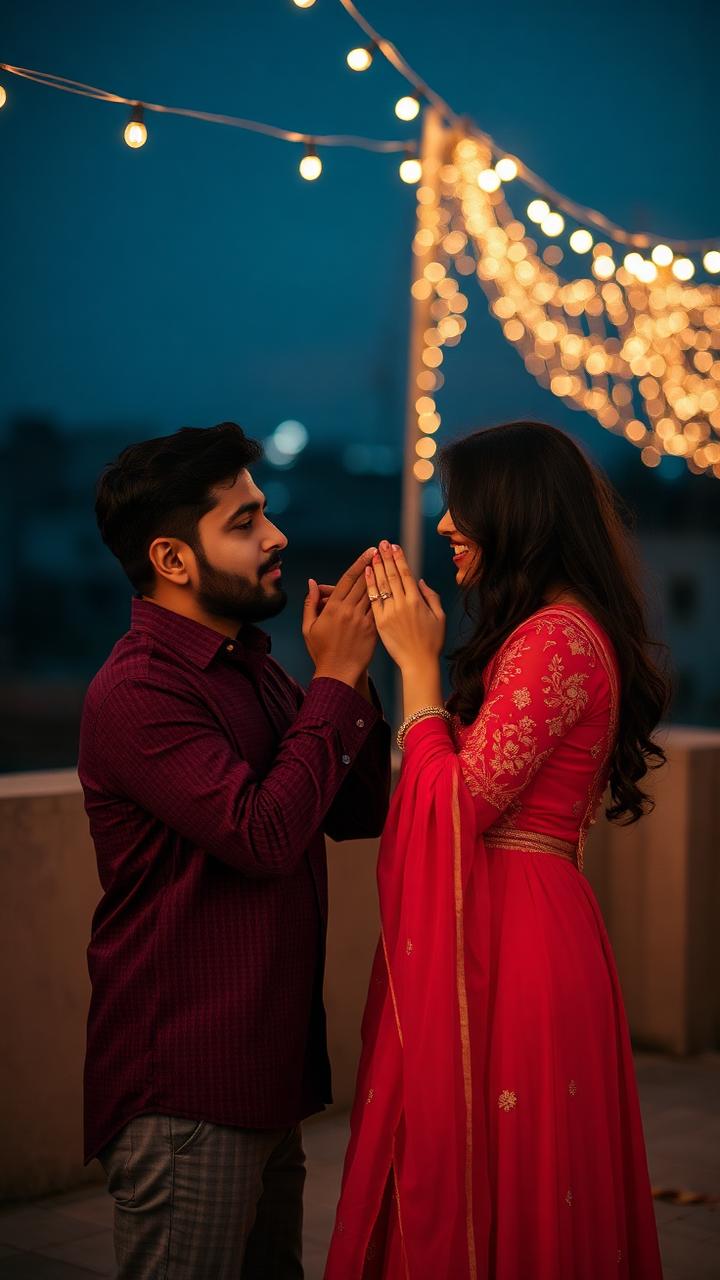 Cinematographer capturing a the yes moment in Hyderabad